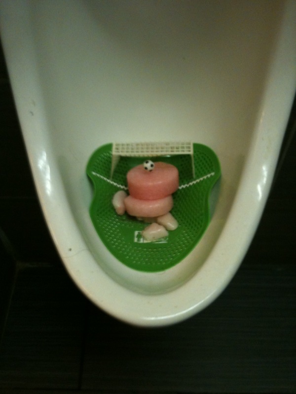 Kick Her Right In The Habit Happy 1/1/11 and Urinal Cakes