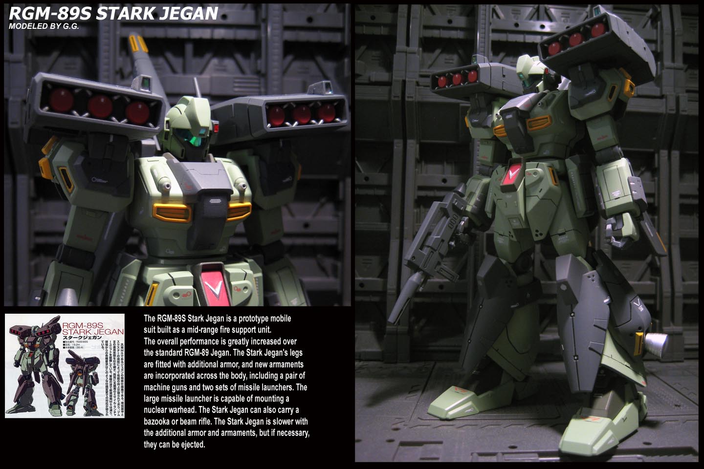 GUNDAM GUY: HG 1/144 Stark Jegan - COMPLETED