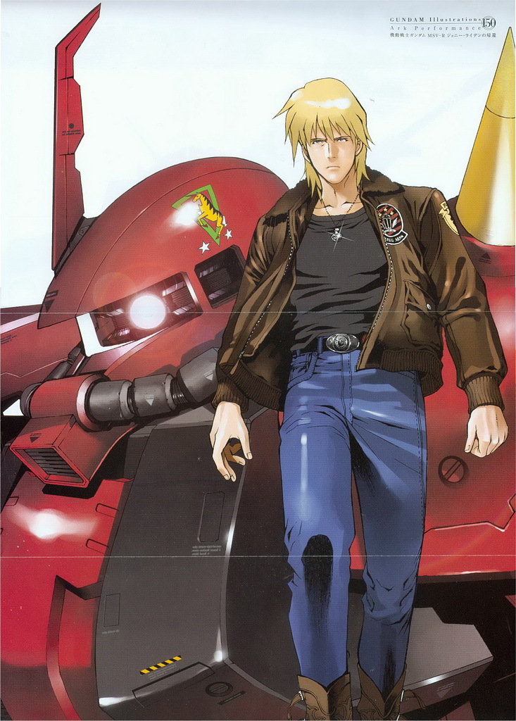 GUNDAM GUY: Gundam Ace (July Issue) - The Return of Johnny Ridden Manga ...