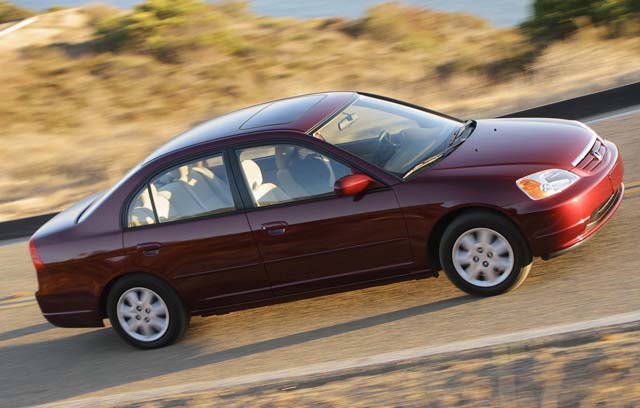2002 Honda civic recalls airbag #1