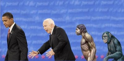 Evolution: McCain Obama