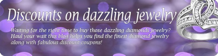 Discounts on dazzling jewelry