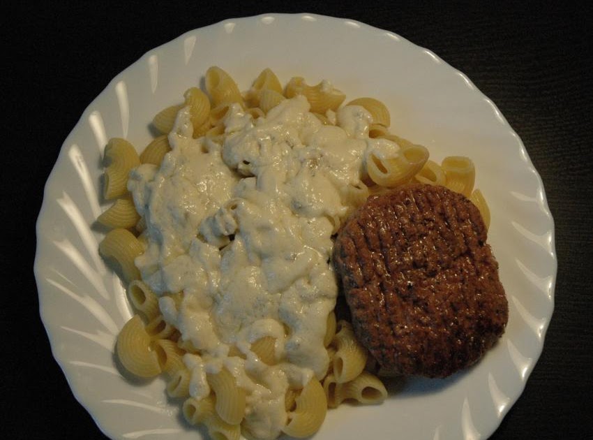 Fussoir Steak haché à la sauce roquefort