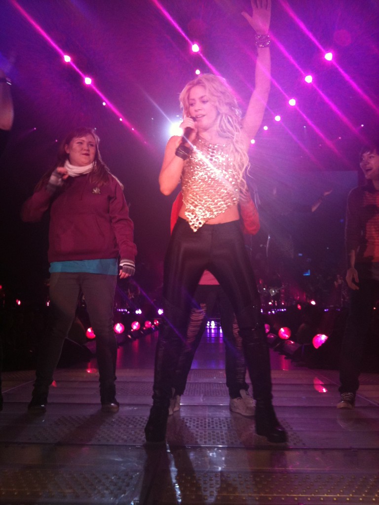 Shakira-Argentina: Fotos de Shakira hoy, en el concierto en Glasgow
