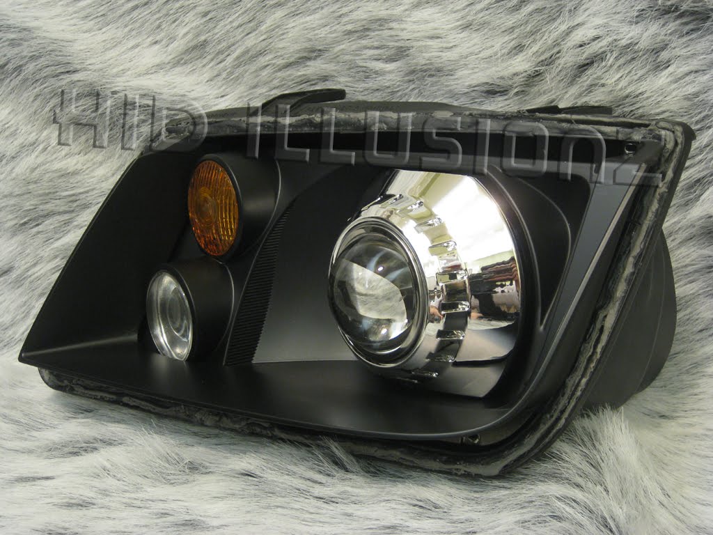 HID ILLUSIONZ Volkswagen Jetta MK4 FX35 E46 HID Projector Retrofit