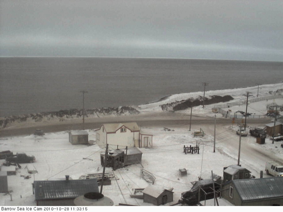 Deep Cold Alaska Weather & Climate Still no SeaIce at Barrow
