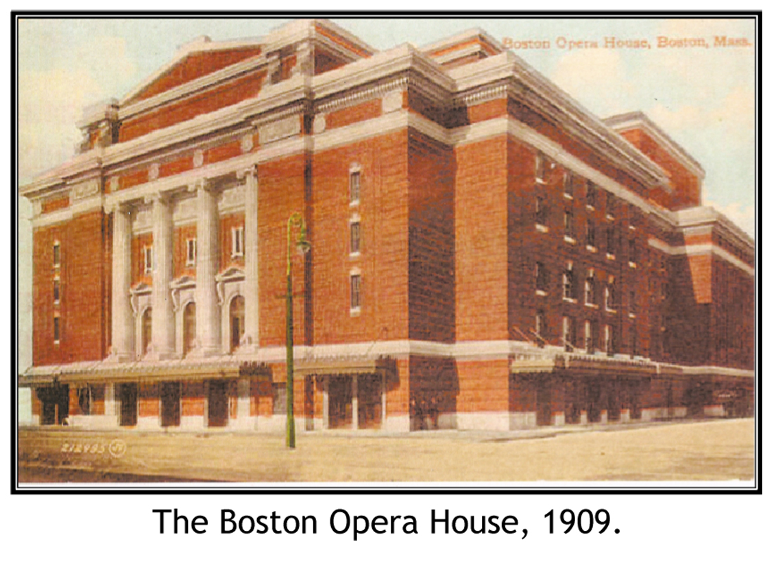 In the Wings Boston Has an Opera House, Right?