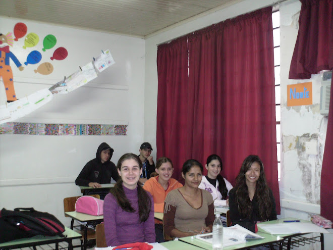 Alunos da 8ª série do Ensino de Fundamental