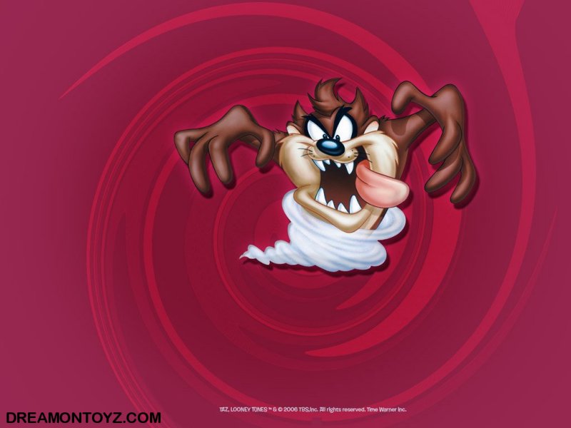 FREE Cartoon Graphics / Pics / Gifs / Photographs: Looney Tunes Taz wallpaper and backgrounds