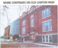 Work Continues on old LHS/Central