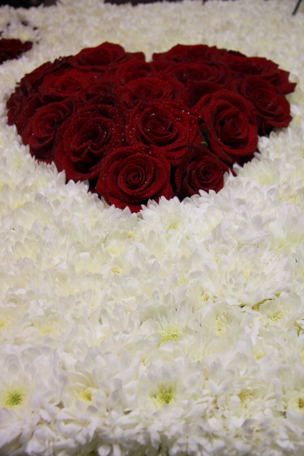 Kathleens Florist, Blackpool Ace of Hearts Funeral Tribute