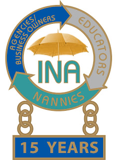 INA Service Award Pin for 15 Years