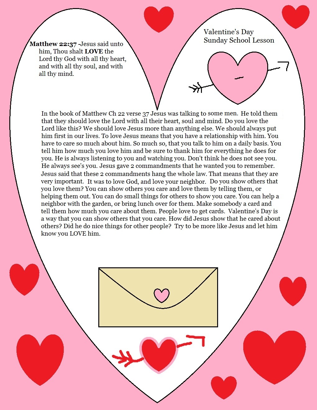 Church House Collection Blog Valentine's Day Sunday School Lesson