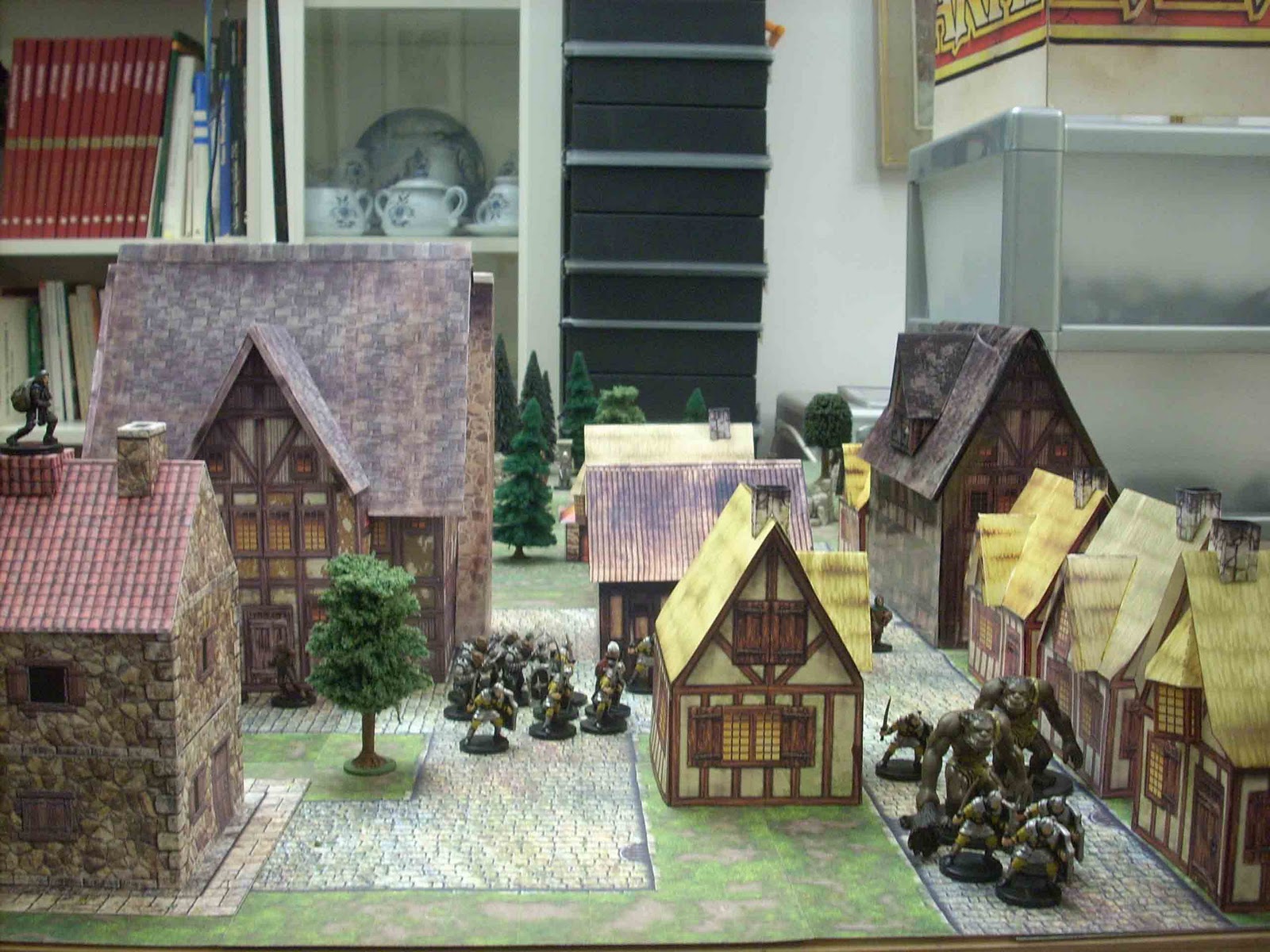 dave graffam models village chapel
