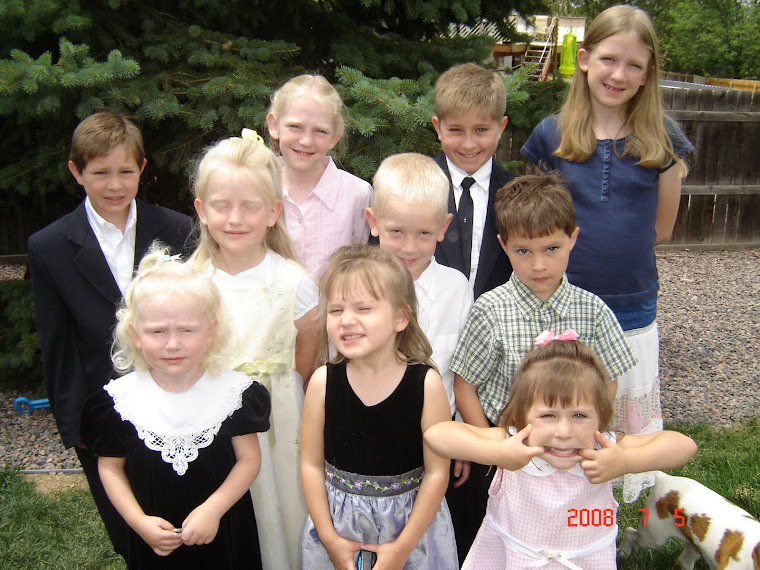 The Clint/Garrett kids (missing baby Kaleb)
