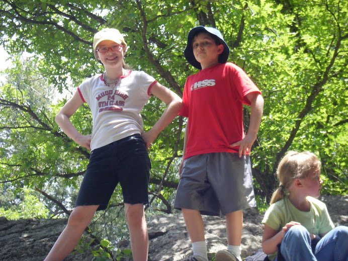 Joshua and his good friend Stephanie on a hike