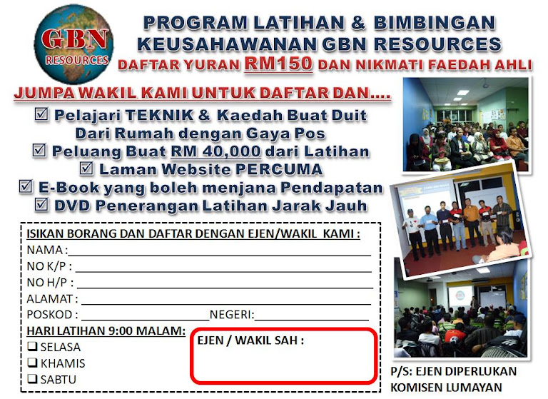 FLIERS YANG MEMUDAHKAN KERJA ANDA