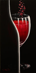 wine painting paintings canvas acrylic sandi paint whetzel easy drawing glass bottle requested sensual simple background sip nite romantic 24x12