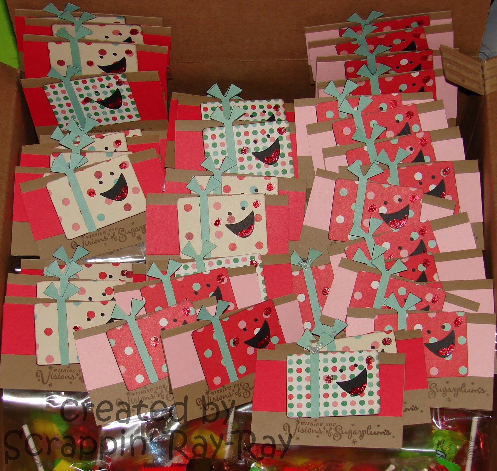 Scrappin' with RayRay Preschool Christmas Treat Bags