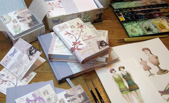 Brocante stationery available from Avocado Designs