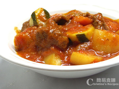 茄汁燴牛肉 Beef Stew 