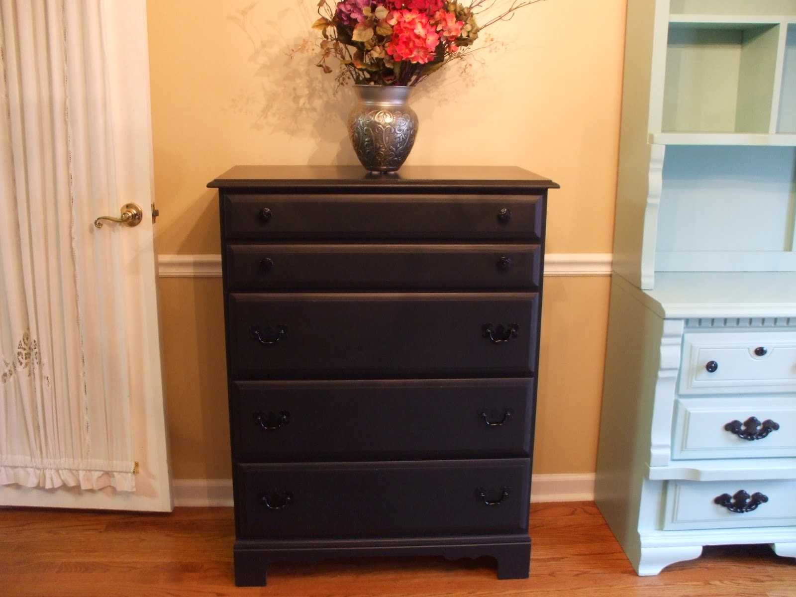 old wood, new paint BLACK FURNITURE