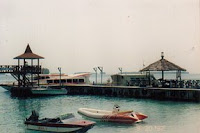 Water sport, Pantai di Pulau Sepa