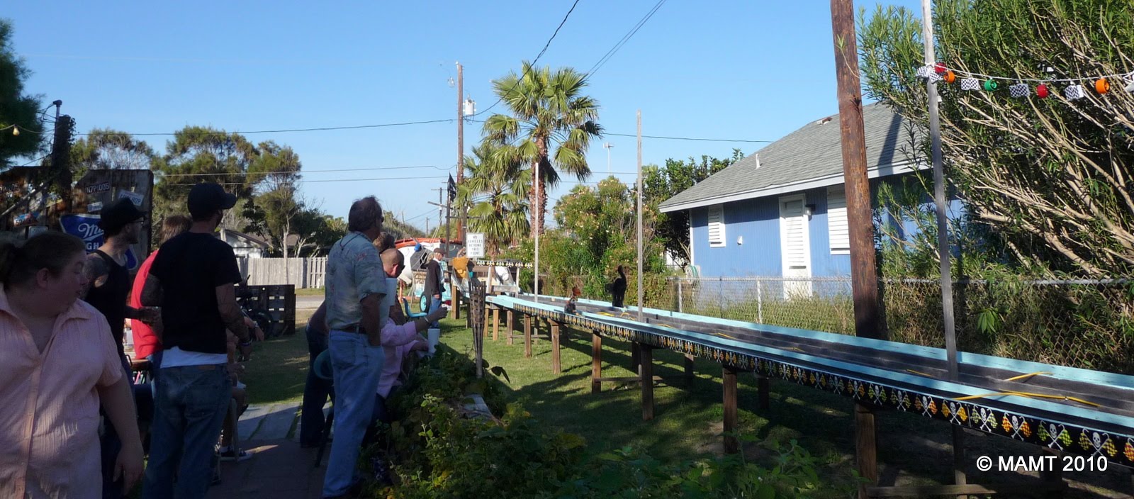 IN THE WIND Adventures of... Mary Ann and William Belt Sander Races!