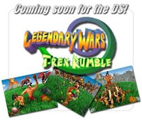 Legendary Wars T-Rex Rumble, Nintendo DSiWare, Jogos
