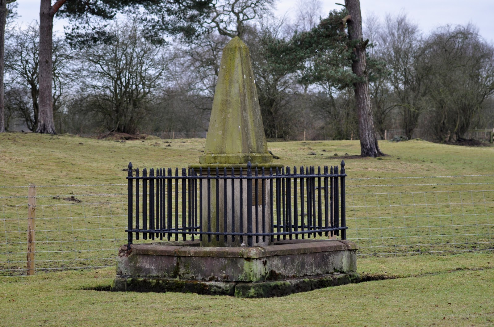 rambles with a camera Monument to a Foxhound