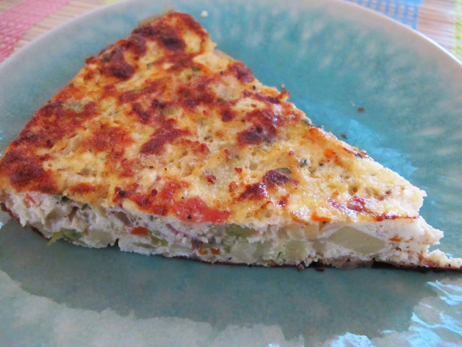 MEGGOMANIA Potato Tortilla Frittata With Bacon and Ricotta..