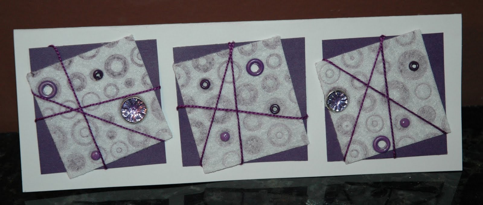 Creations By Christie New technique for embossing felt with lots of