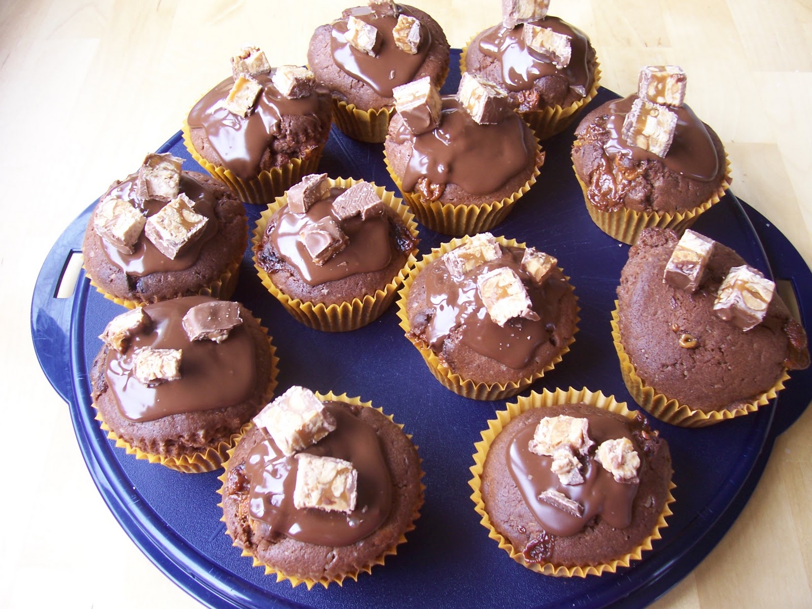 Helen&amp;#39;s Road to Wellville: Snickers-Muffins