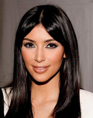 An Indian's Makeup Blog!: Kim Kardashian's Cat Eye Look at NYFW