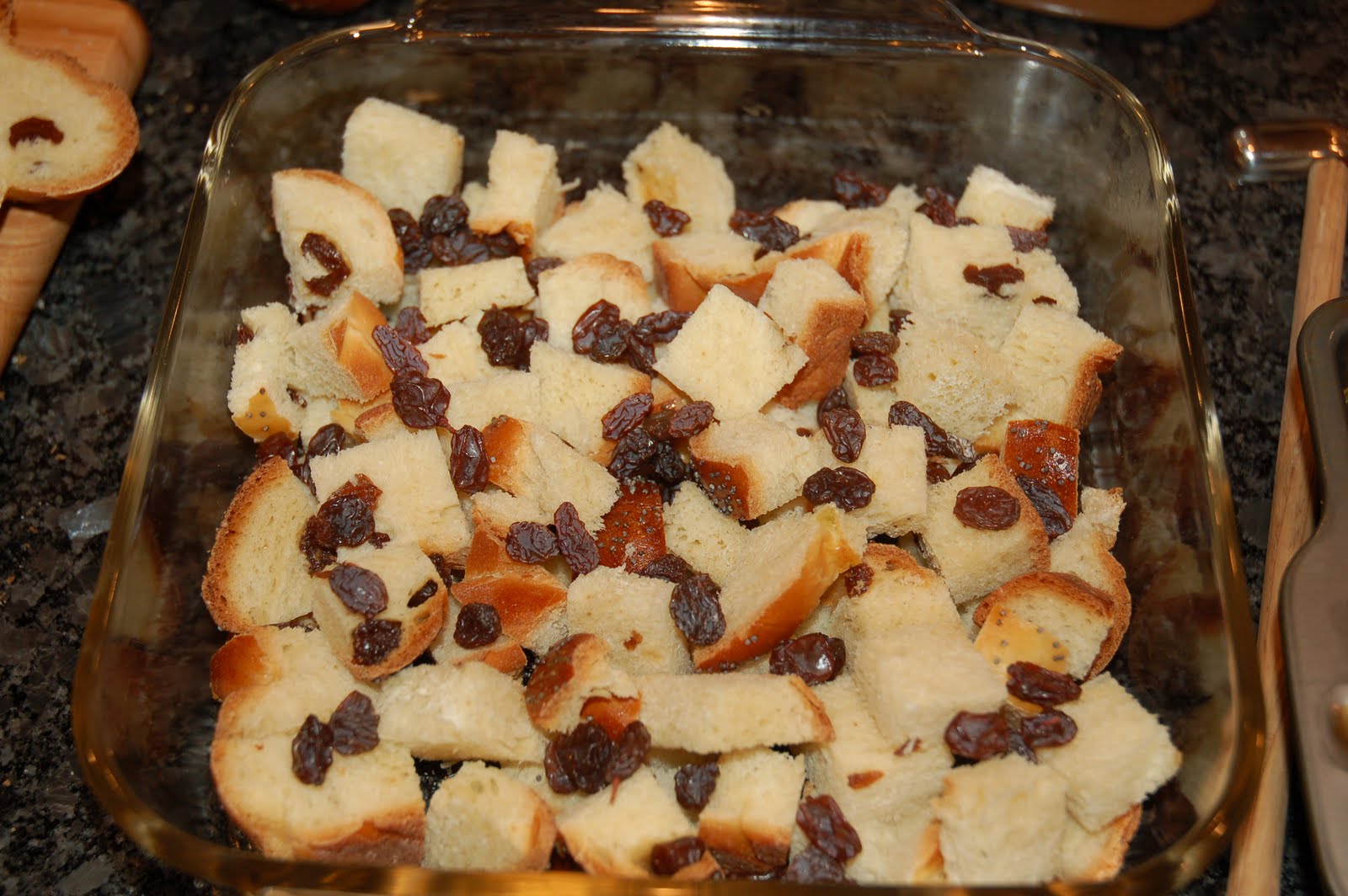 Amazing Dessert Recipes Raisin Bread Pudding with Custard Sauce