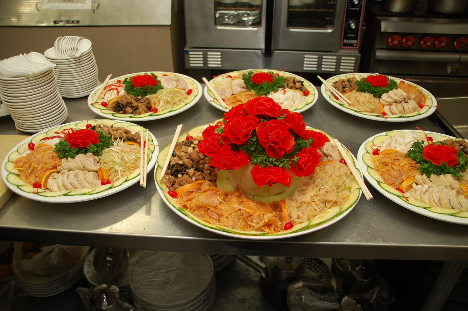 Wok with Seven Seas Seven Seas' Wedding Catering at the Baltimore Aquarium