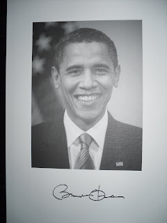 obama inauguration autograph