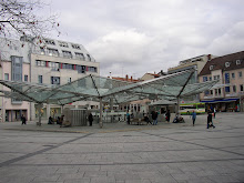 Bus Stop in Downtown Schweinfurt