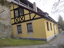 House Against the Town Wall in Rothenburg