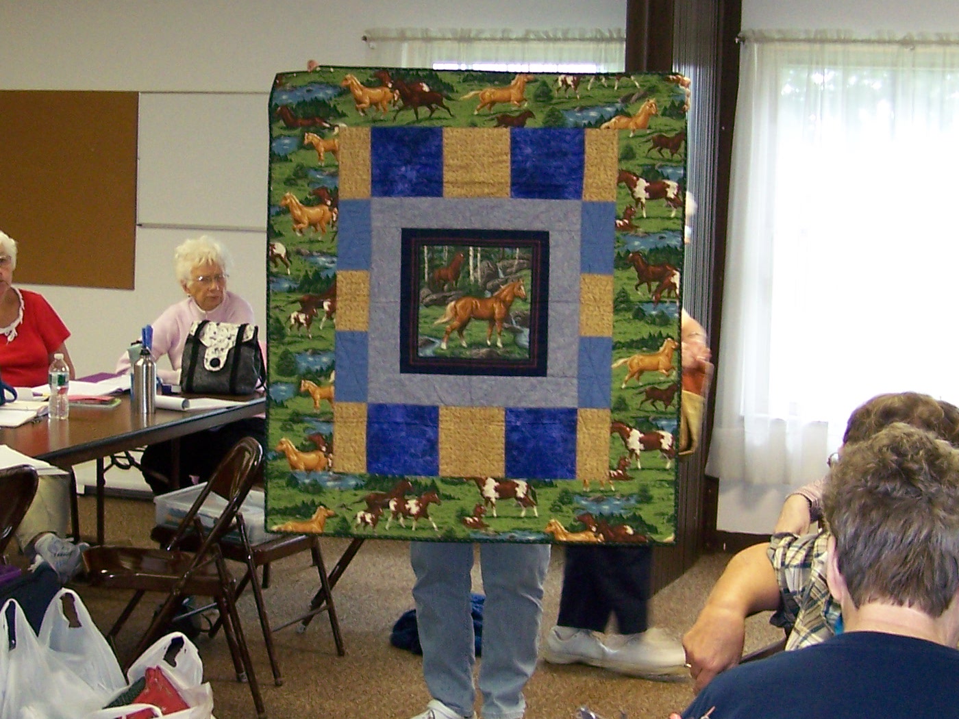the momoo September Millington Quilt Club Meeting