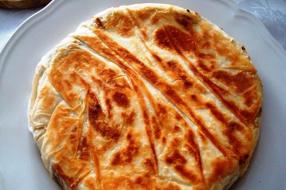 kıymalı tava böreği