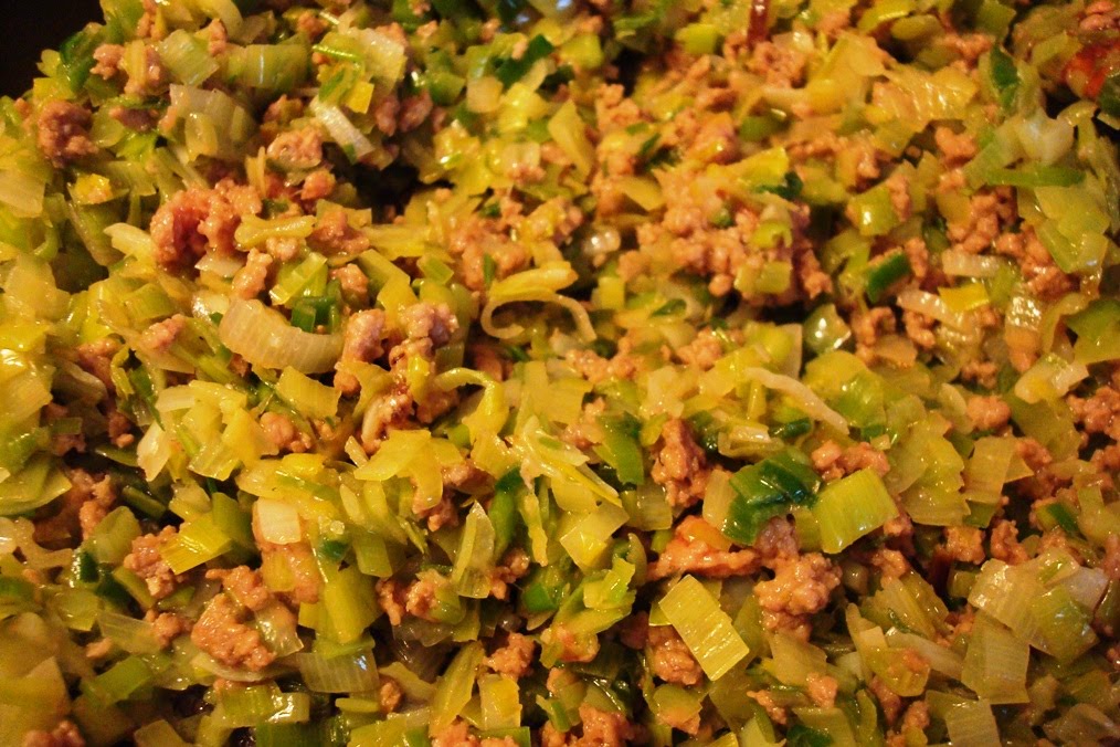 Pırasalı, Kıymalı Börek