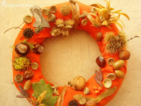 Faire une couronne d'automne