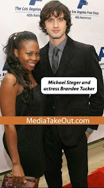 Actor Michael Steger and fiance Brandee