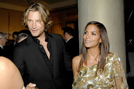Beautiful Halle with her beautiful man...