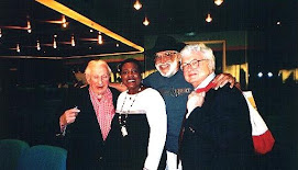 Roger Ebert with wife and friends...