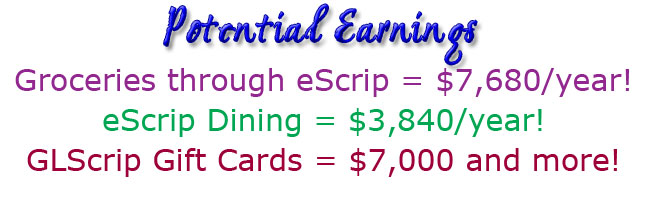 Charles E. Teach Booster Club: eScrip Dining, GL Scrip and eScrip