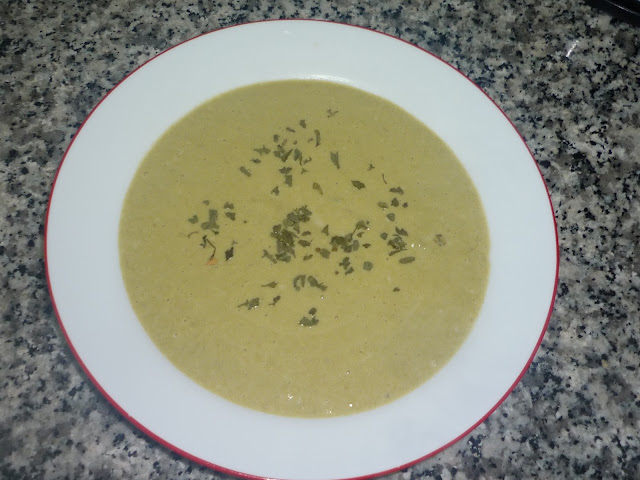  Crema de Espárragos Verdes 
