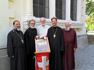 Le drapeau Suisse Orthodoxe