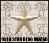 Gold Award received from Linda